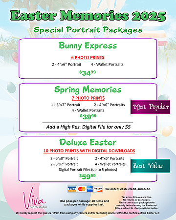 Viva Studio - Easter Package 2025