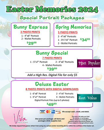 Viva Studio - Easter Package 2024